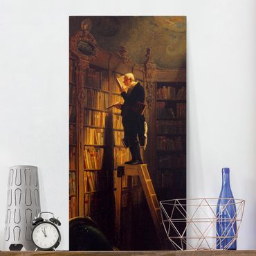 Telas decorativas Carl Spitzweg - The Bookworm