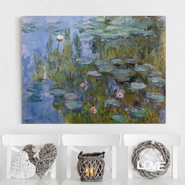 Telas decorativas Claude Monet - Water Lilies (Nympheas)