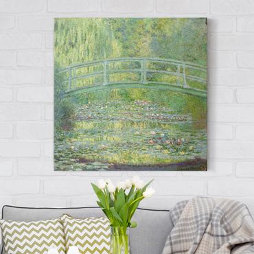 Telas decorativas Claude Monet - Japanese Bridge