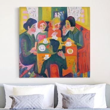Telas decorativas Ernst Ludwig Kirchner - Coffee Table