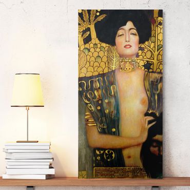 Telas decorativas Gustav Klimt - Judith I