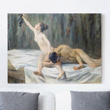 Telas decorativas Max Liebermann - Samson And Delilah