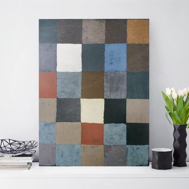 Telas decorativas Paul Klee - Color Chart (on Gray)