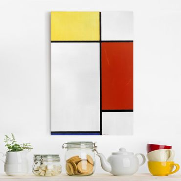 Telas decorativas Piet Mondrian - Composition I
