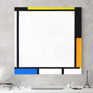 Telas decorativas Piet Mondrian - Composition II