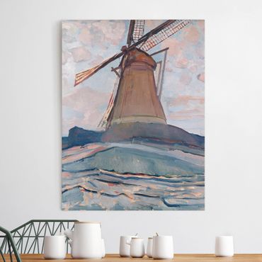 Telas decorativas Piet Mondrian - Windmill