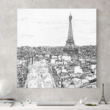 Telas decorativas City Study - Paris