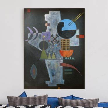 Telas decorativas Wassily Kandinsky - Cross Shape