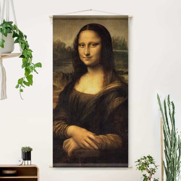 Tapeçaria de parede Leonardo da Vinci - Mona Lisa