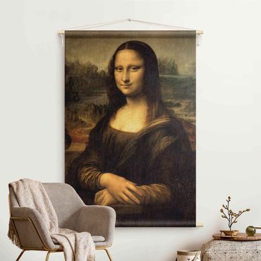 Tapeçaria de parede Leonardo da Vinci - Mona Lisa