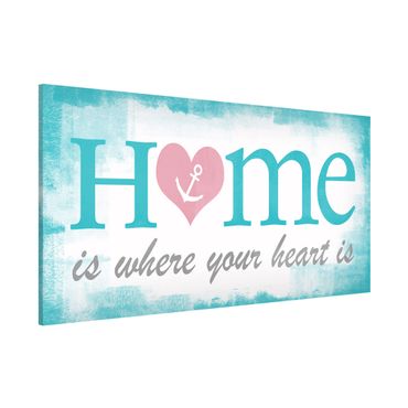 Quadros magnéticos No.YK33 Home Is Where Your Heart Is