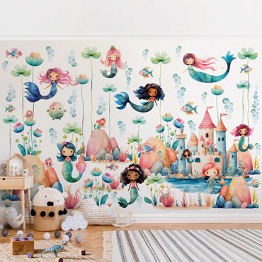 Mural de parede Mermaid Wonder World