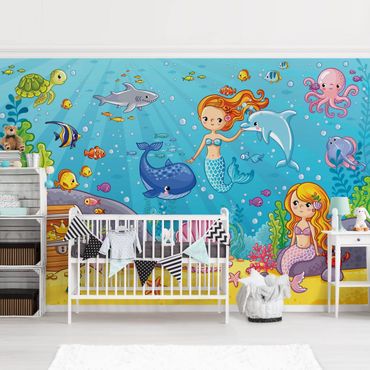 Mural de parede Mermaid - Underwater World