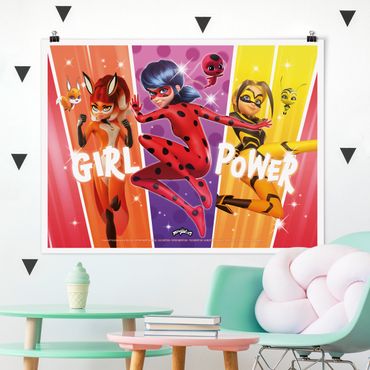 Posters Miraculous Rainbow Girl Power