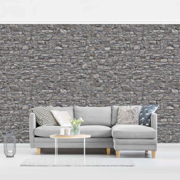 Mural de parede Natural Stone Wallpaper Old Stone Wall