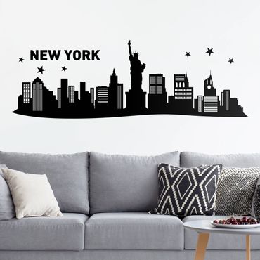 Autocolantes de parede New York City Skyline