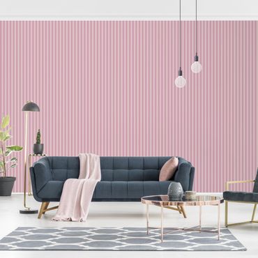 Papel de parede padrões No.YK45 Stripes Pink