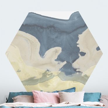 Papel de parede hexagonal Ocean And Desert II