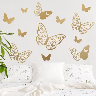 Autocolantes de parede Decorative Buttterflies