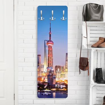 Cabides de parede Shanghai Skyline