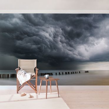Mural de parede Storm Clouds Over The Baltic Sea