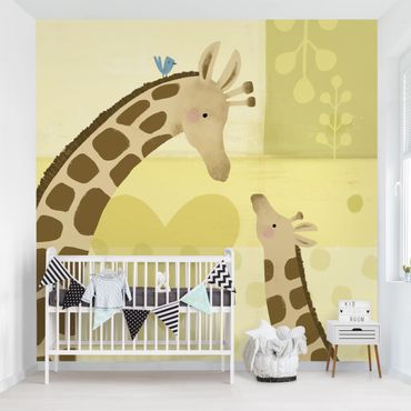 Mural de parede Mum And I - Giraffes