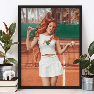 Quadros com moldura Tennis Venus