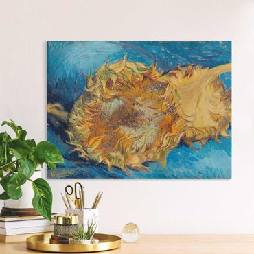 Telas decorativas Van Gogh - Sunflowers
