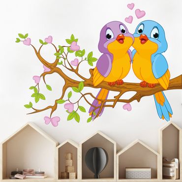 Autocolantes de parede Birds in Love
