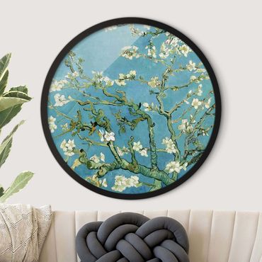 Quadros com moldura Vincent Van Gogh - Almond Blossom