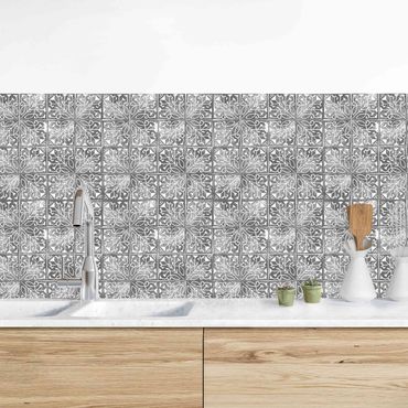 Backsplash de cozinha Vintage Pattern Spanish Tiles