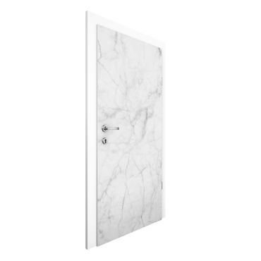 Papel de parede para porta Bianco Carrara