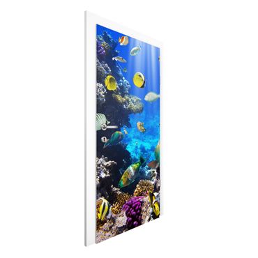 Papel de parede para porta Underwater Dreams