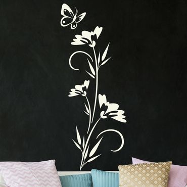 Autocolantes de parede Floral Splendour
