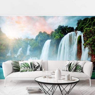 Mural de parede Waterfall Panorama