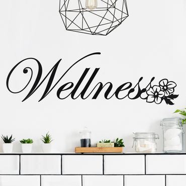 Autocolantes de parede Wellness Lettering