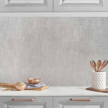 Backsplash de cozinha Concrete Bricks In Warm Grey