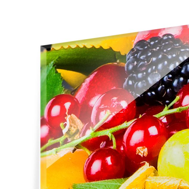 quadro de vidro Tropical Fruits