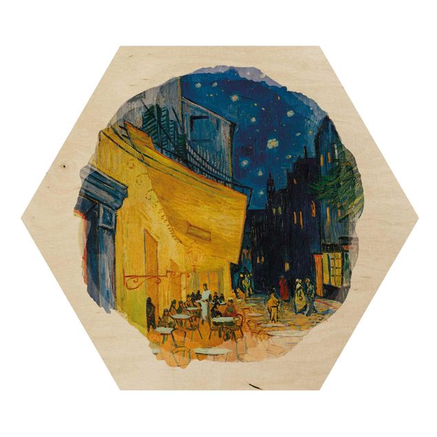 Quadros por movimento artístico WaterColours - Vincent Van Gogh - Cafe Terrace In Arles