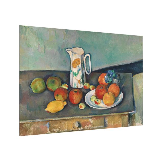 Quadros movimento artístico Pós-impressionismo Paul Cézanne - Still Life Milk Jug