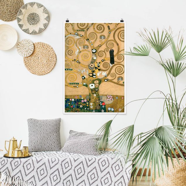 decoraçoes cozinha Gustav Klimt - The Tree of Life