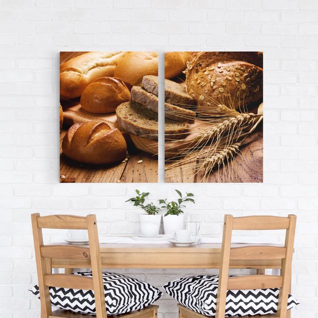 quadros decorativos para sala modernos German Bread