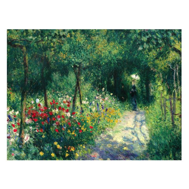 Quadros movimento artístico Impressionismo Auguste Renoir - Women In A Garden