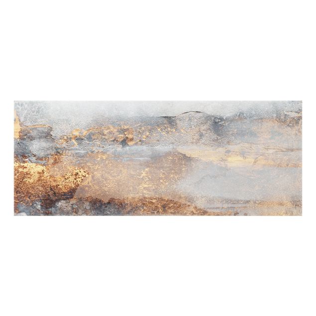 Quadros de Elisabeth Fredriksson Gold Grey Fog