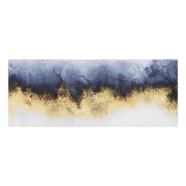 Quadros de Elisabeth Fredriksson Cloudy Sky With Gold