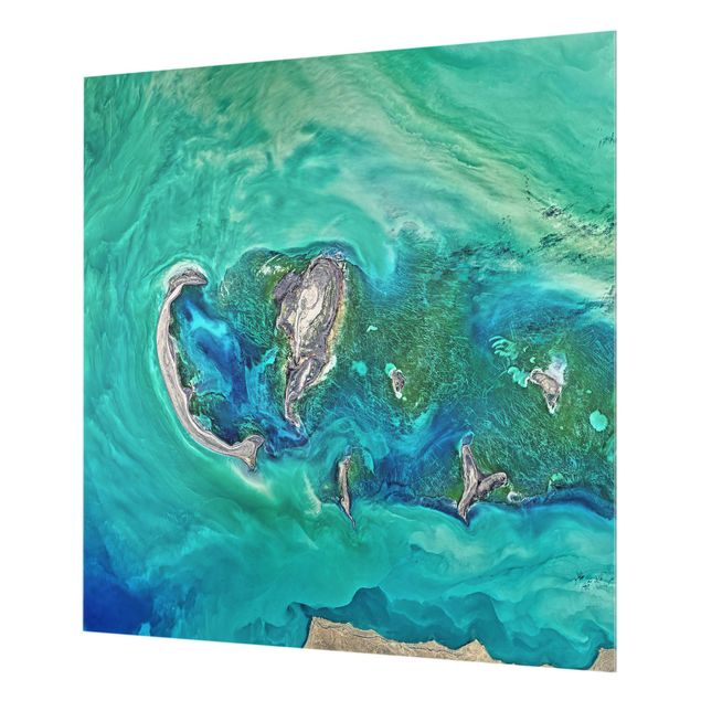 Painel anti-salpicos de cozinha NASA Picture Caspian Sea