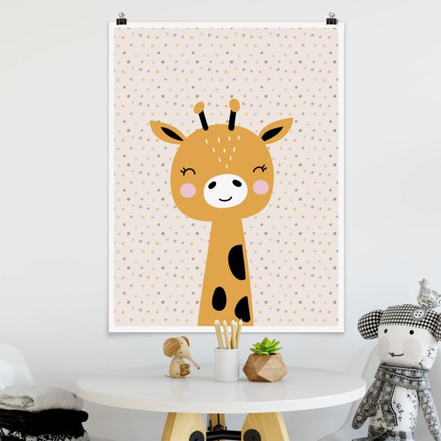 decoração para quartos infantis Baby Giraffe