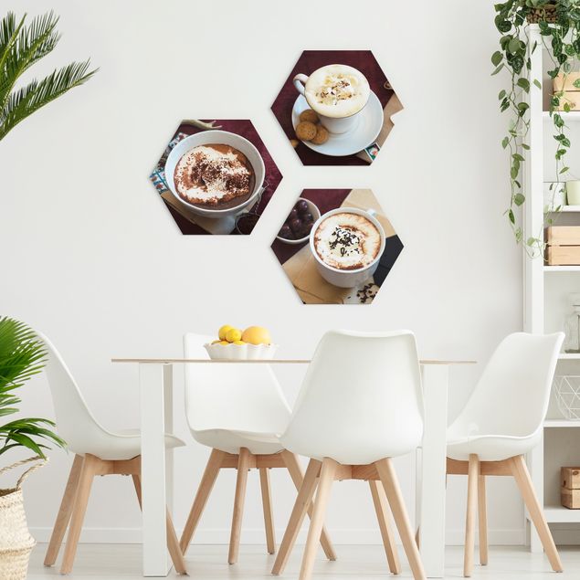 quadros modernos para quarto de casal Hot Chocolate With Cream