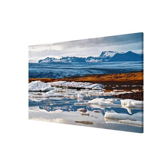 quadros de paisagens Glacier Lagoon