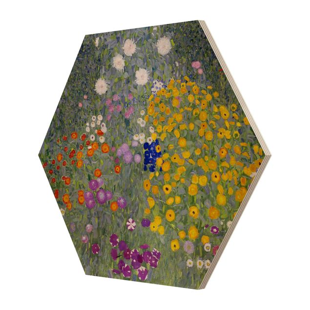 Quadros decorativos Gustav Klimt - Cottage Garden